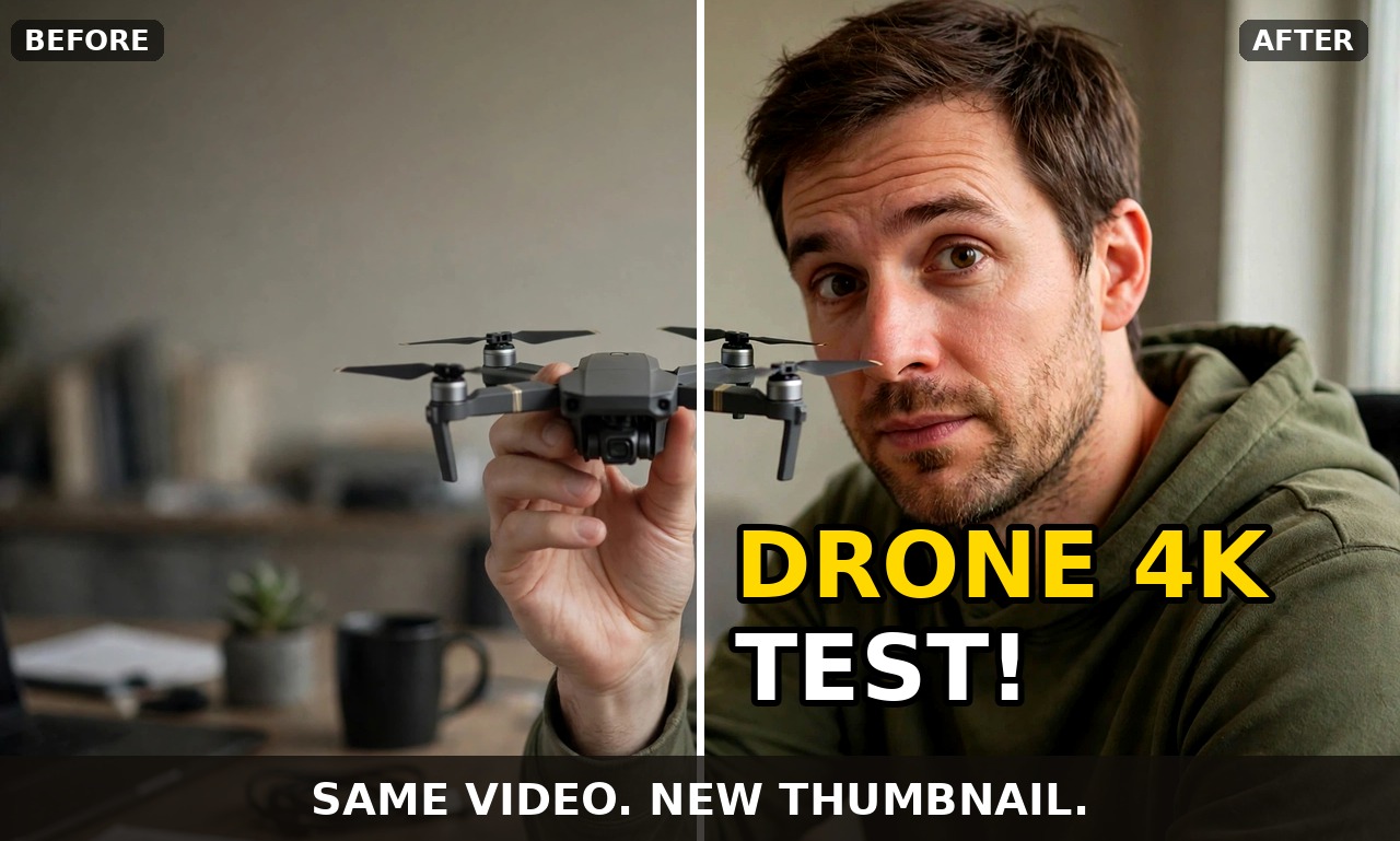 Before and after: thumbnail redesign